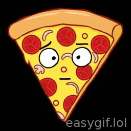 AI-generated animated GIF: funny food animation